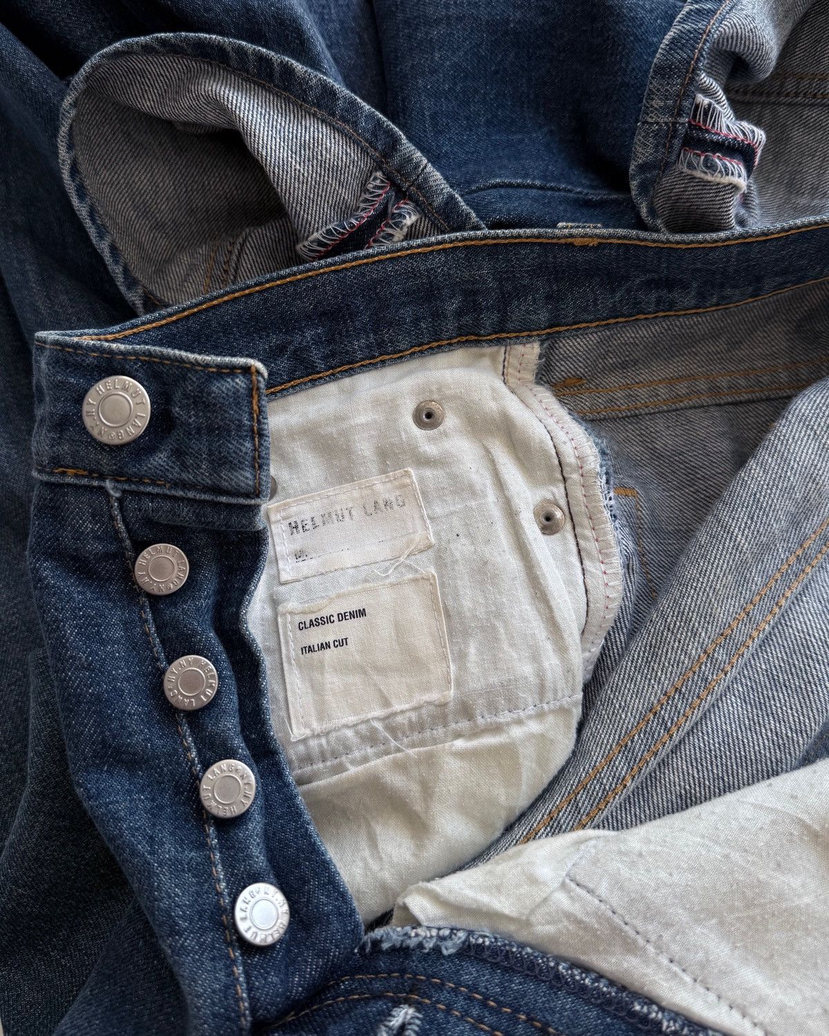 Helmut Lang VINTAGE HELMUT LANG CLASSIC DENIM Size US 28 / EU 44 - 9 Thumbnail