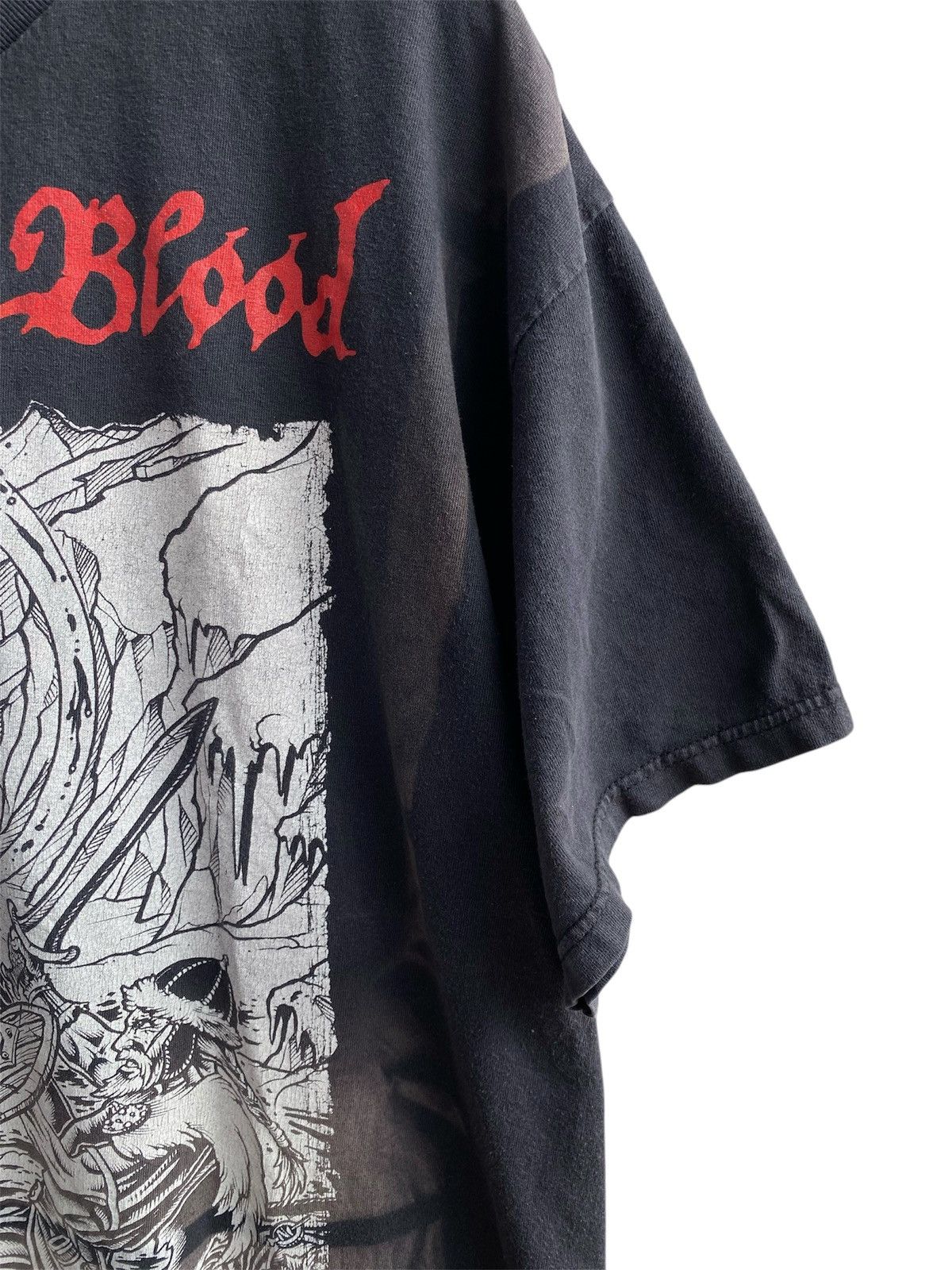 Band Tees × Vintage Vintage 3 Inches Of Blood band faded tee Size US XL / EU 56 / 4 - 6 Thumbnail