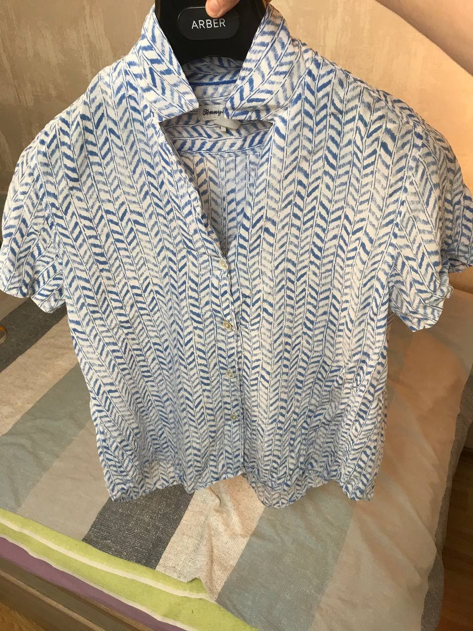 Tommy Bahama 🔥 90s Tommy Bahama Vintage Silk Button Shirt Hawaiian Surf Size US S / EU 44-46 / 1 - 6 Thumbnail
