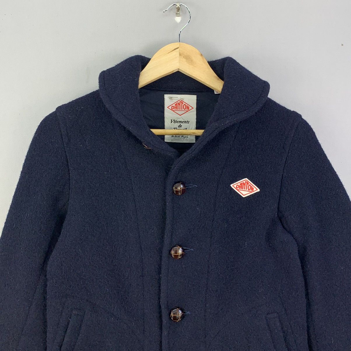 Danton Danton Vetement de Travail Japan Button Up Wool Jacket Size US S / EU 44-46 / 1 - 3 Thumbnail
