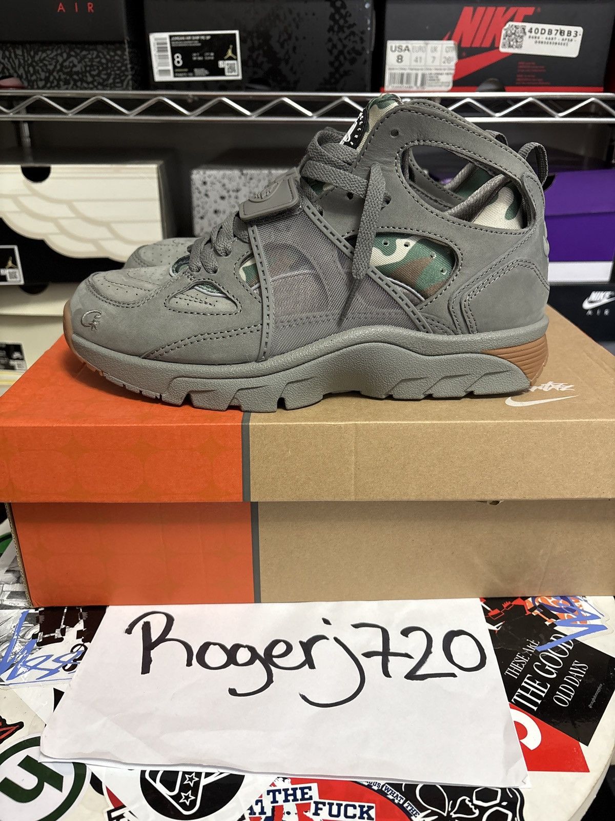 Corteiz × Nike Nike Air Huarache Trainer SP Corteiz Size US 7.5 / EU 40-41 - 1 Thumbnail