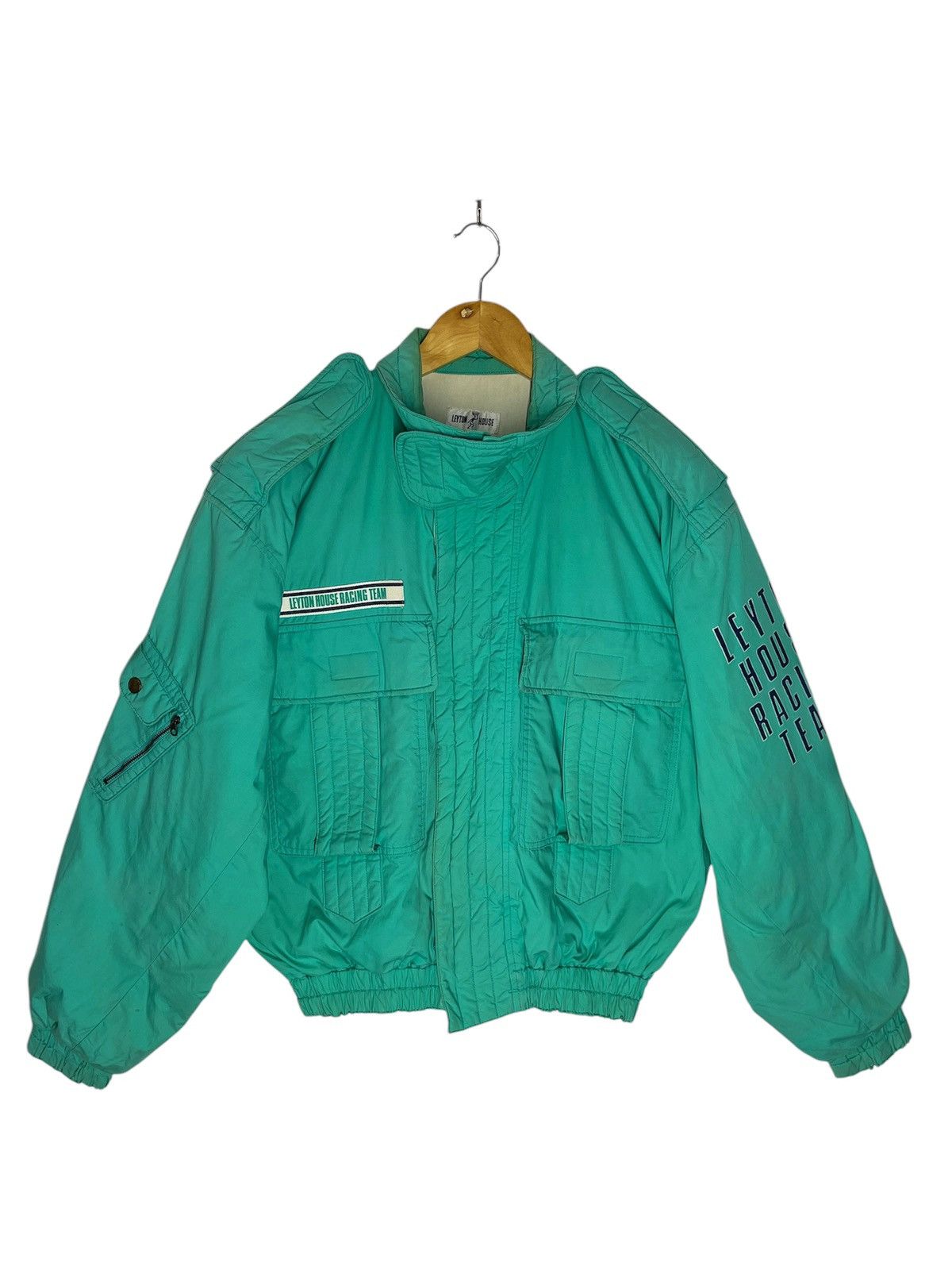 Formula 1 VINTAGE LEYTON HOUSE F1 1990 BOMBER Size US L / EU 52-54 / 3 - 2 Thumbnail