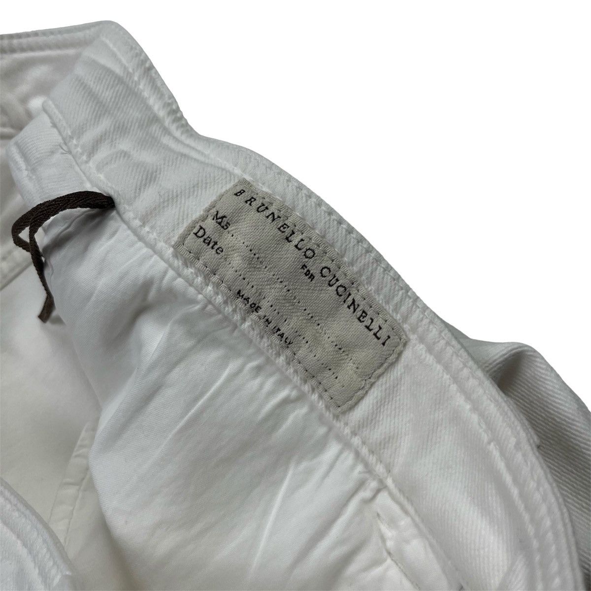 Brunello Cucinelli Brunello Cucinelli Luxury Denim Jeans Made in Italy White Size 32" / US 10 / IT 46 - 8 Thumbnail