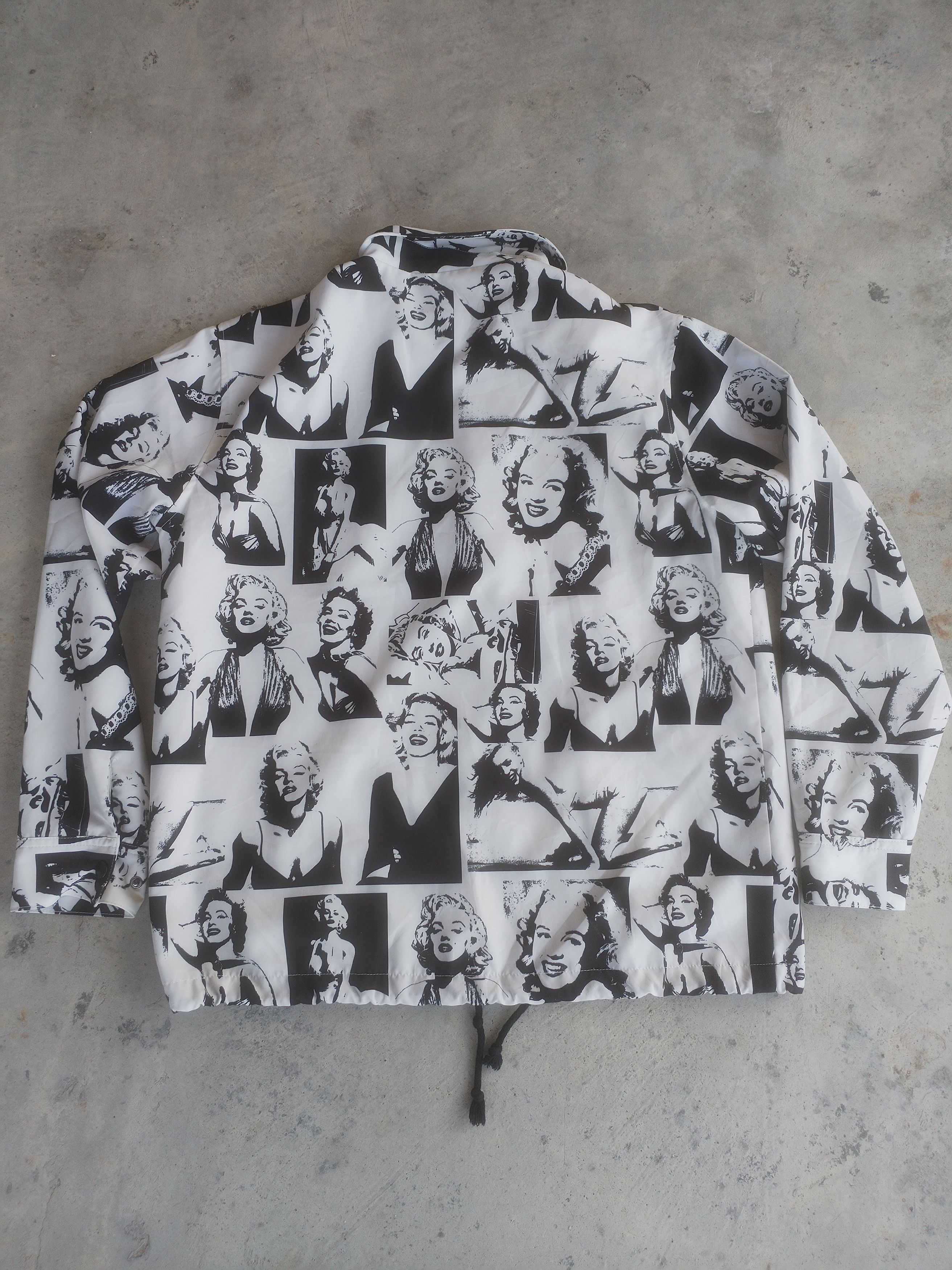 Japanese Brand × Vintage Vintage Marilyn Monroe Overprint Coach Jacket Size US M / EU 48-50 / 2 - 2 Thumbnail