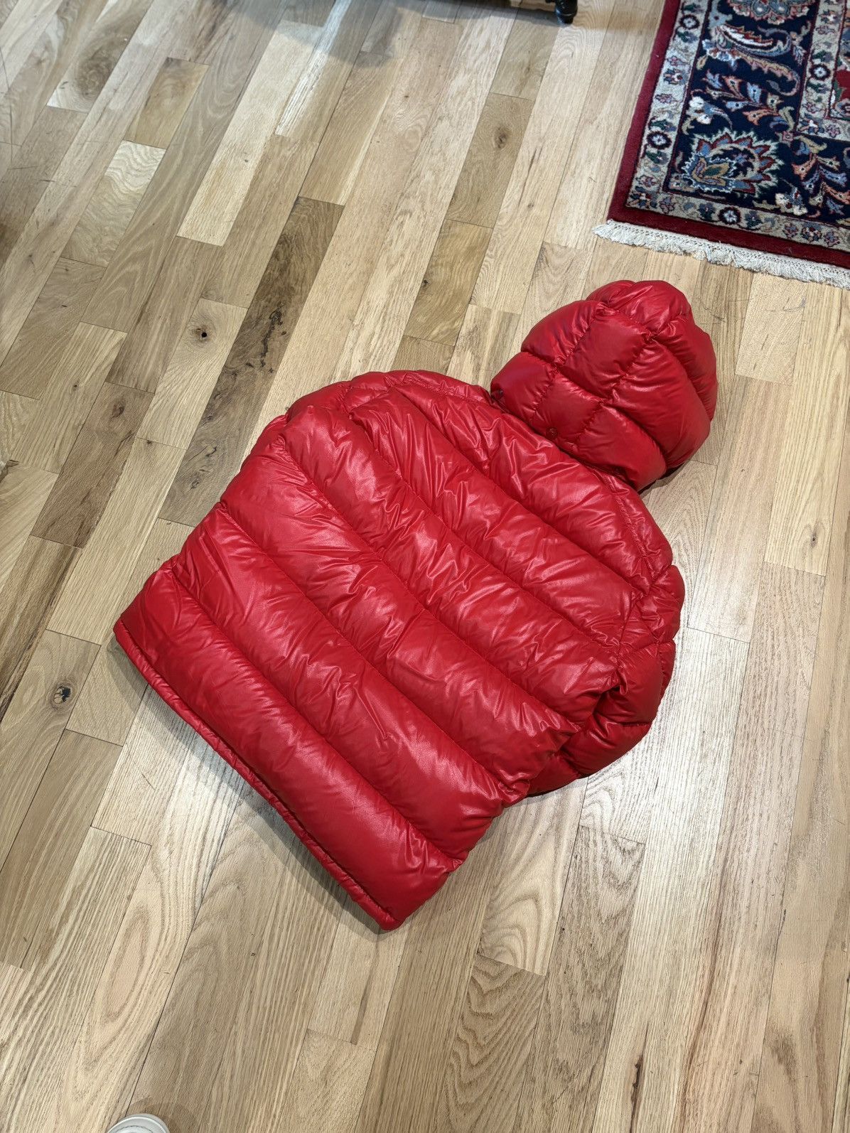 Moncler Moncler Red Puffer Size Medium Size US M / EU 48-50 / 2 - 3 Thumbnail