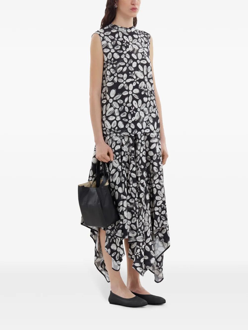 Marni o1y1125 Blouse in Black/White Size M / US 6-8 / IT 42-44 - 5 Thumbnail