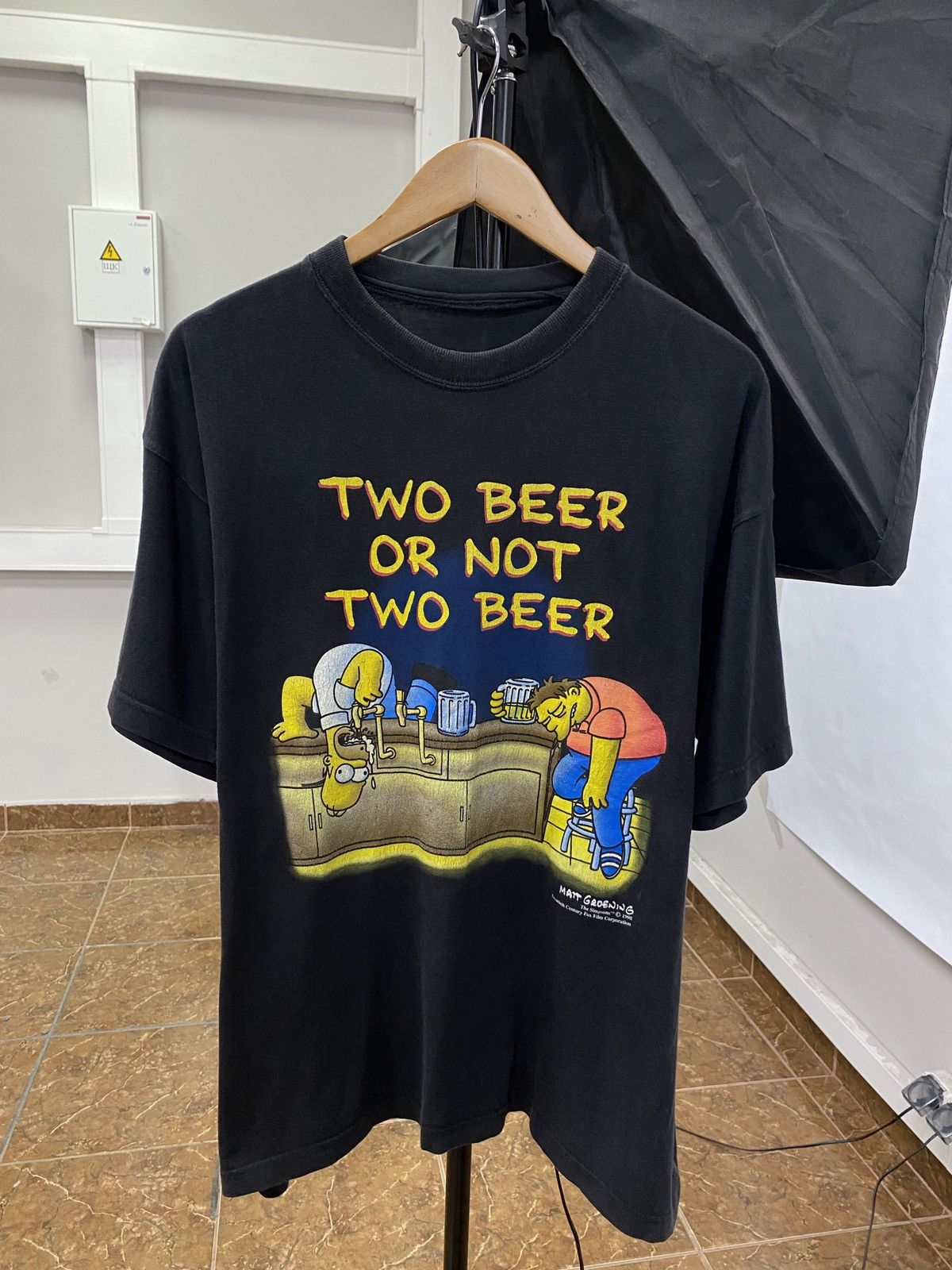 The Simpsons × Vintage Vintage 1998 Matt Groening Homer The Simpsons t-shirt Size US L / EU 52-54 / 3 - 1 Thumbnail