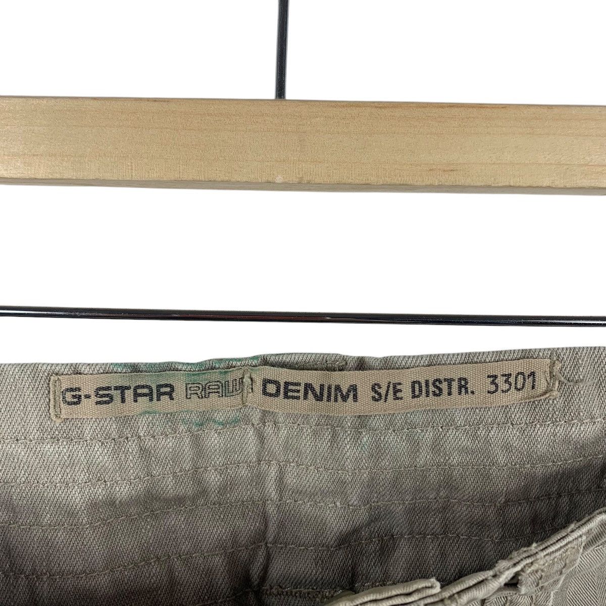G-Star G-STAR Raw zipped khaki jeans pants Size US 31 - 3 Thumbnail
