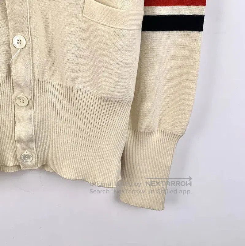 Thom Browne Thom Browne Beige Wool Women's Cardigan . Size M / US 6-8 / IT 42-44 - 4 Thumbnail