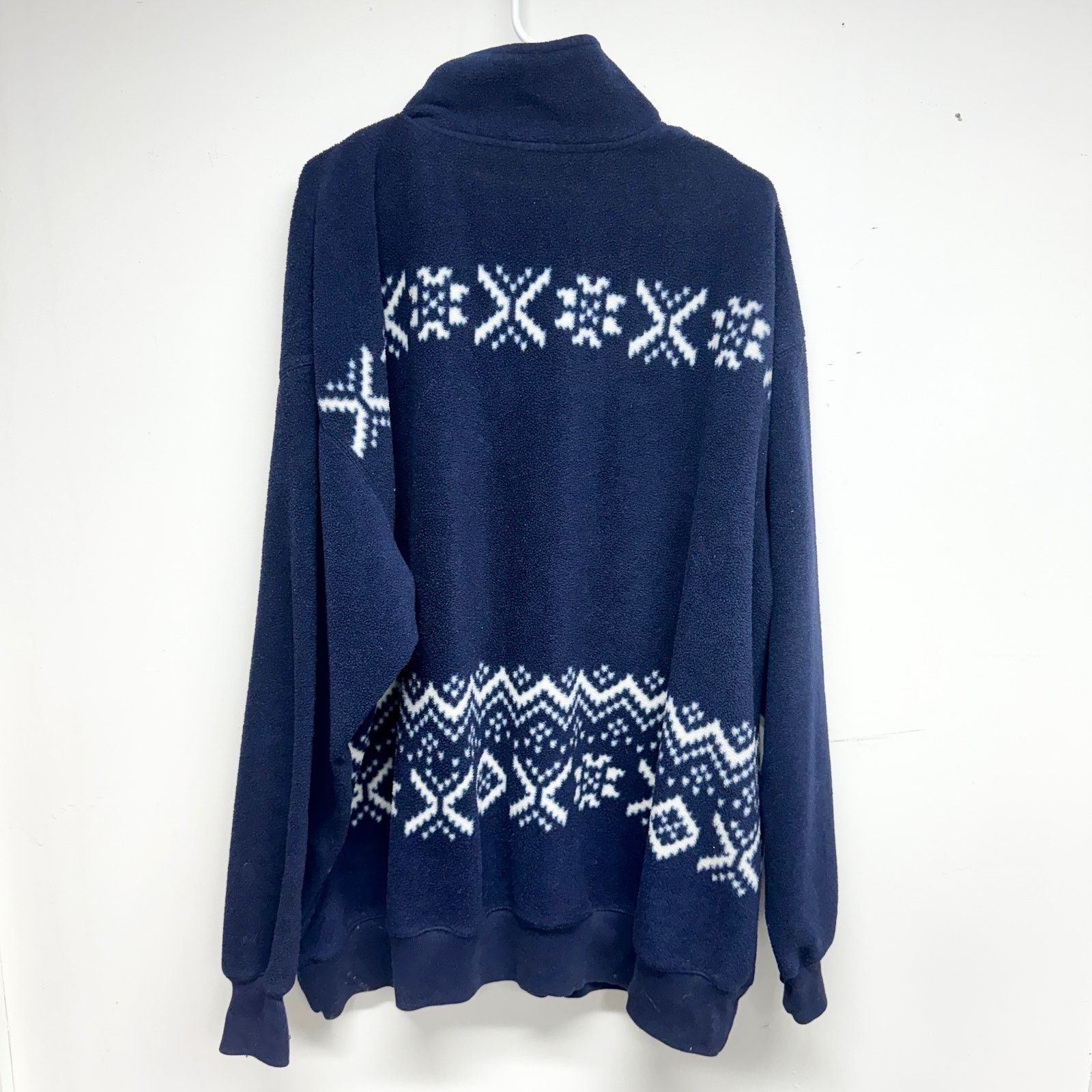 Vintage Vintage 2000's Disney Ski Lodge 1/4 Zip Fleece Crew XXL Size XXL / US 16-18 / IT 52-54 - 3 Thumbnail