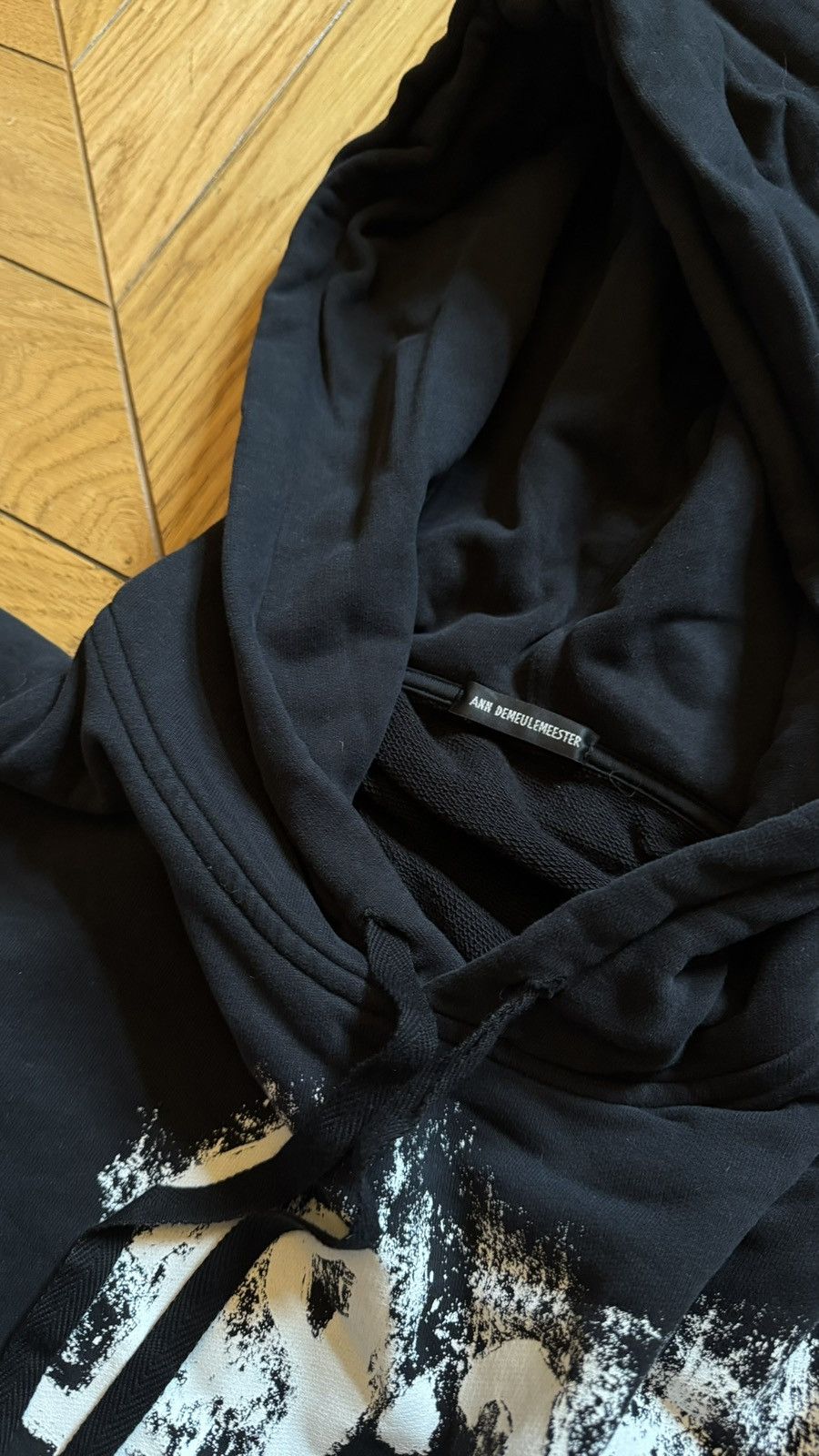 Ann Demeulemeester Grafitti Hoodie Size US M / EU 48-50 / 2 - 7 Thumbnail