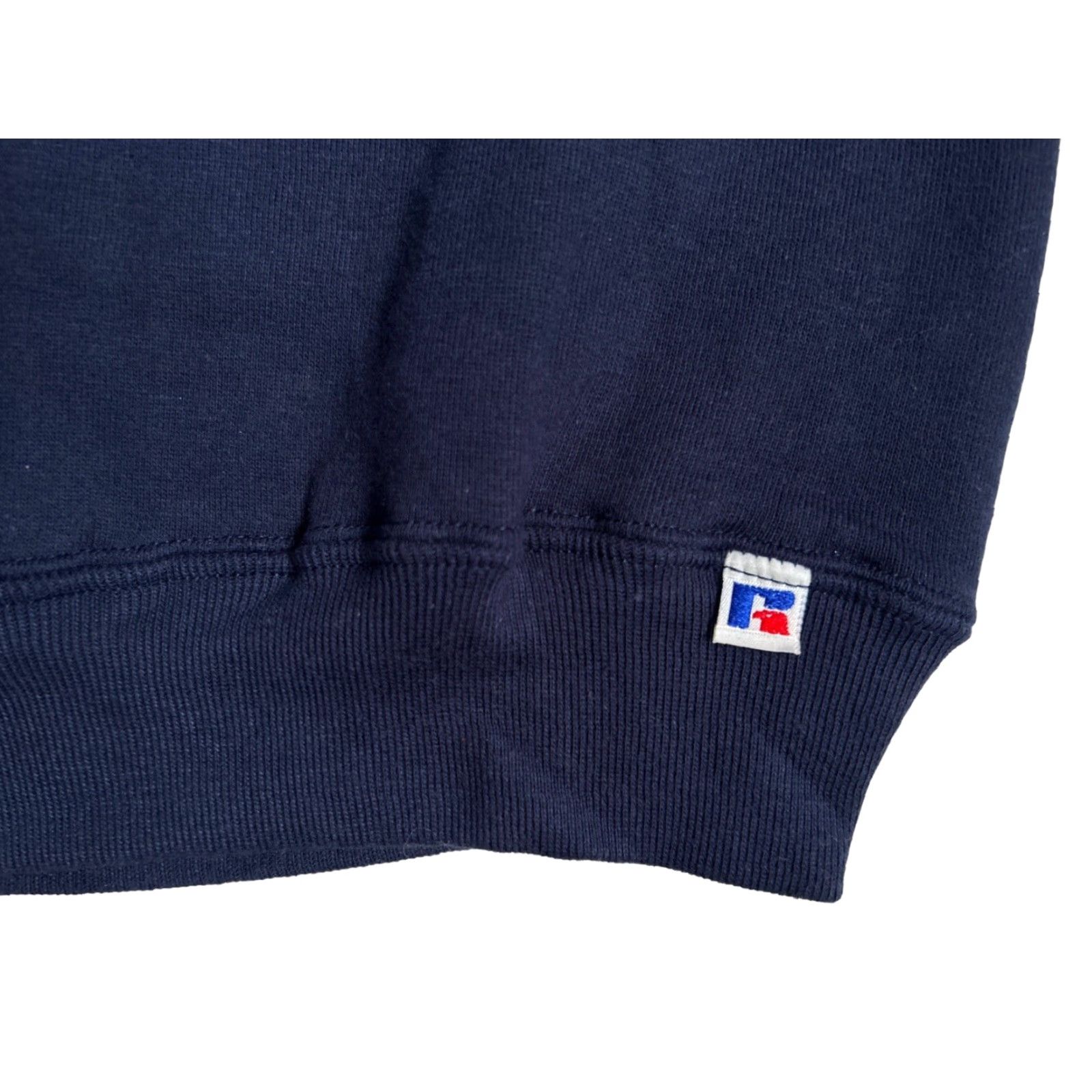 Russell Athletic VINTAGE Russell Athletic Sweatshirt Mens XS Navy Blue USA Made 80s Crewneck Pullover Cotton Blend NWT NOS Long Sleeve Redefined Size US XS / EU 42 / 0 - 5 Thumbnail