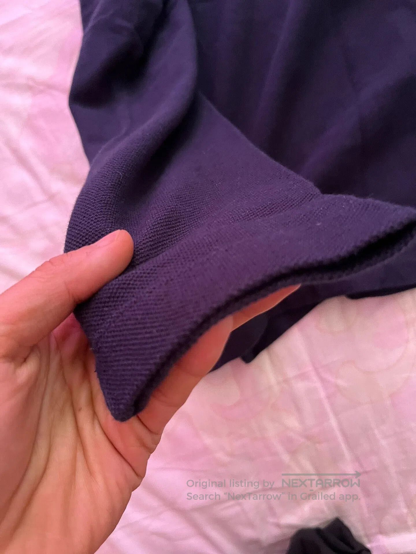 Thom Browne Thom Browne Knit Tee in Deep Blue. Size US M / EU 48-50 / 2 - 2 Thumbnail