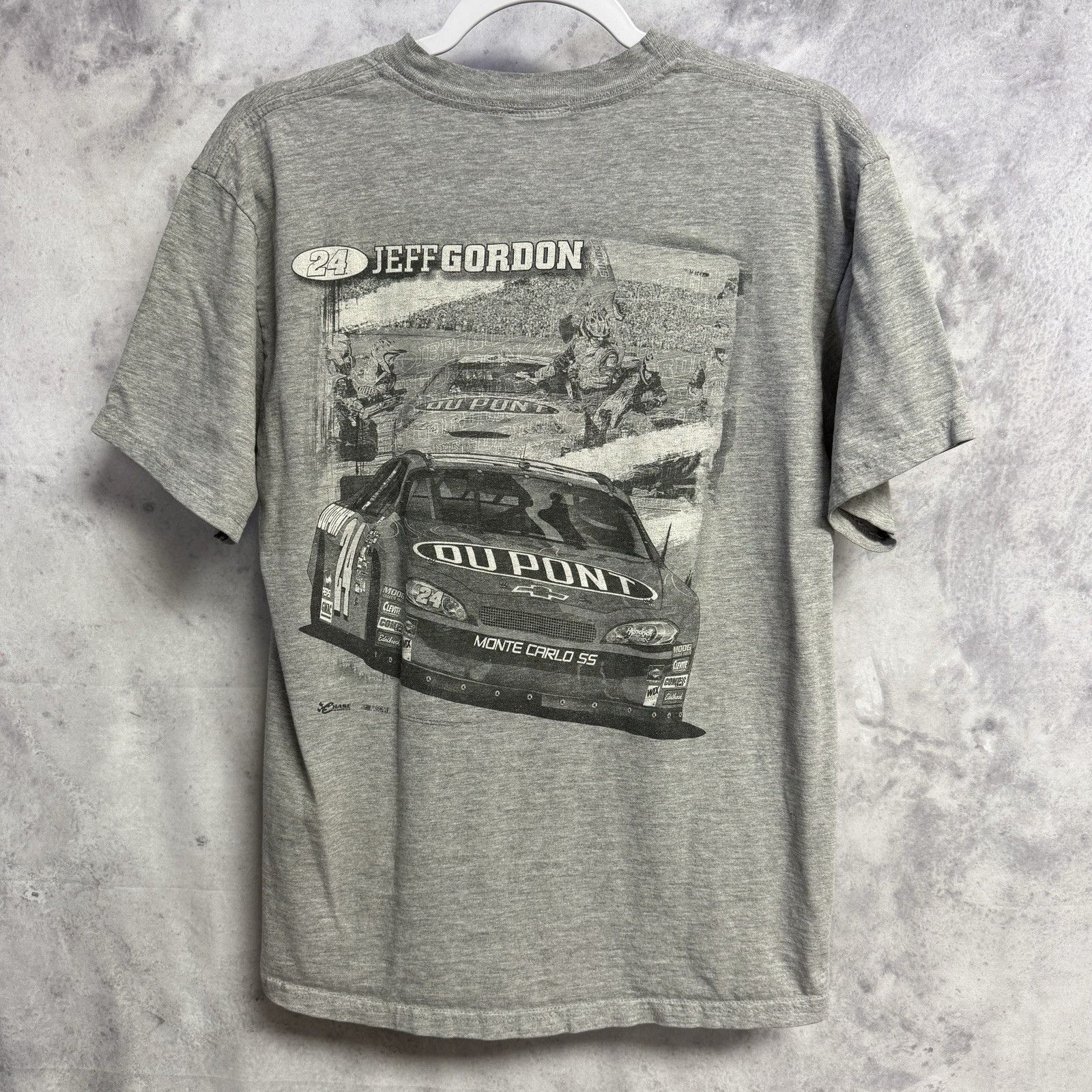 Vintage Vintage Jeff Gordan Nascar T Shirt Mens Medium 19x26 Gray Ch Size US M / EU 48-50 / 2 - 2 Thumbnail