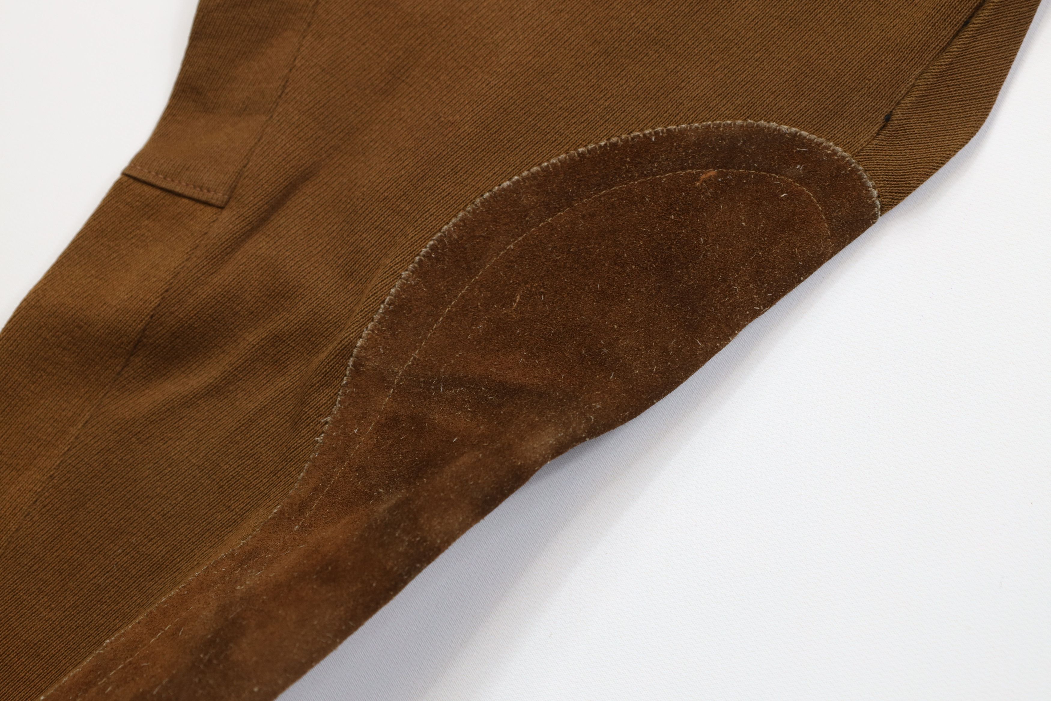 Vintage Vintage 20s 30s Suede Leather Horse Riding Pants Breeches Size 25" / US 0 / IT 36 - 6 Thumbnail