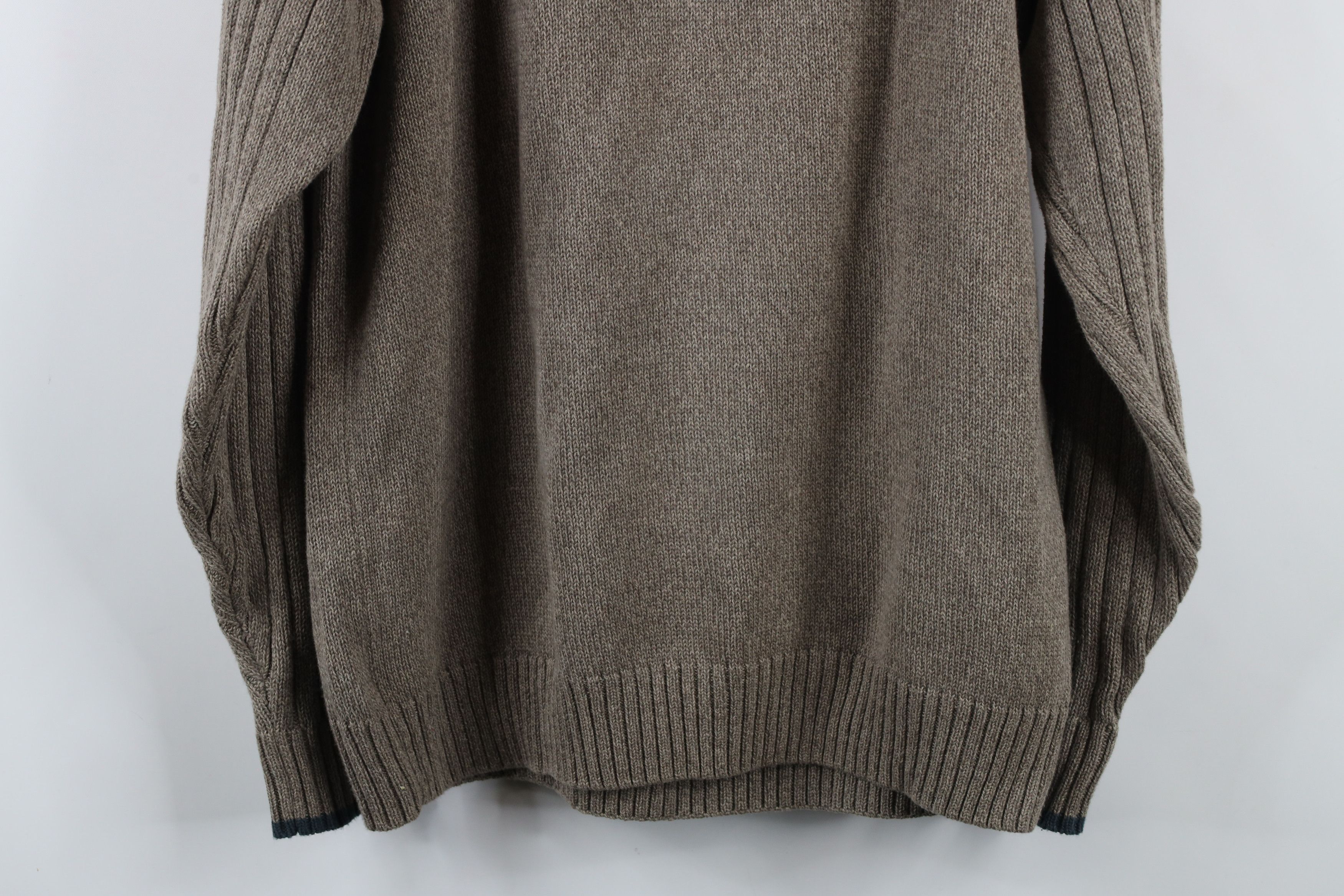 Columbia × Vintage Vintage Columbia Ribbed Knit Crewneck Sweater Heather Brown Size US M / EU 48-50 / 2 - 10 Thumbnail