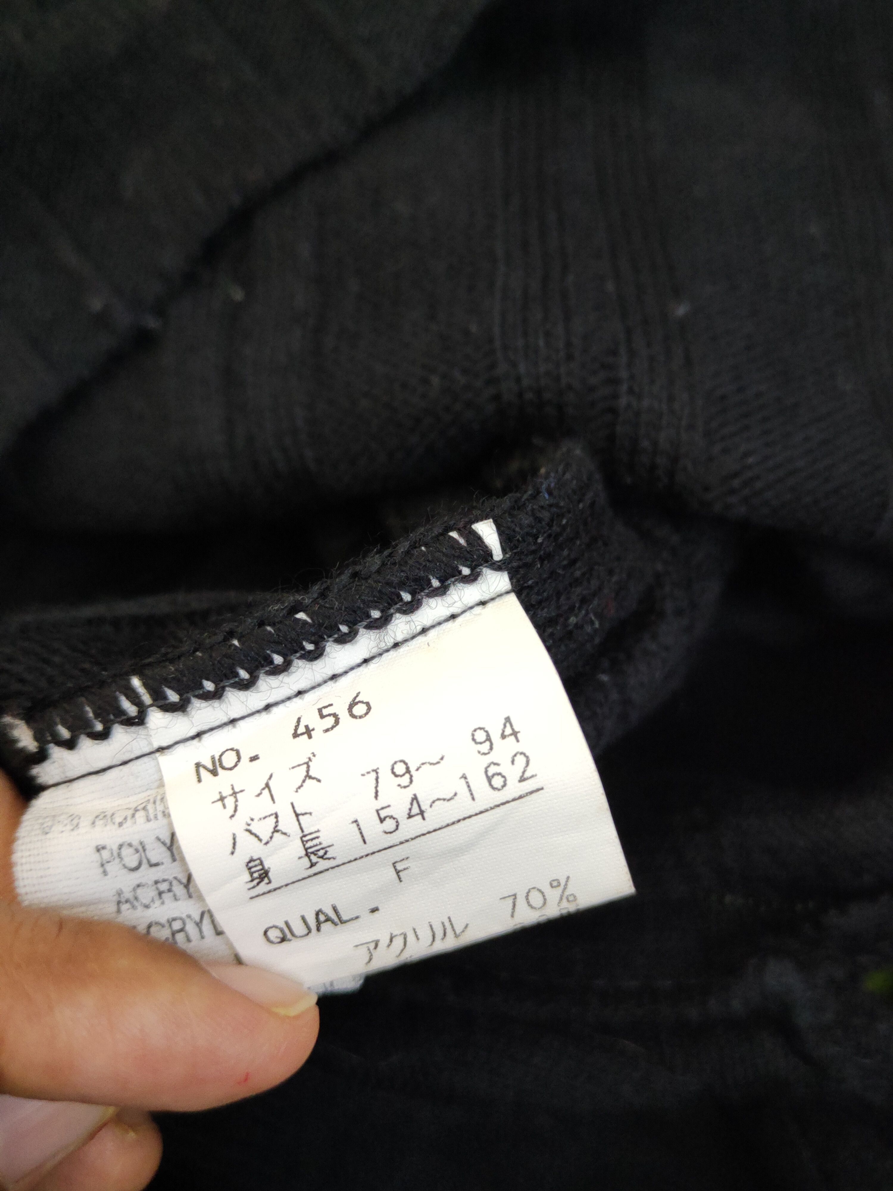 Homespun Knitwear Eden Black Knitwear Long Sleeve #W1338 Size M / US 6-8 / IT 42-44 - 10 Thumbnail