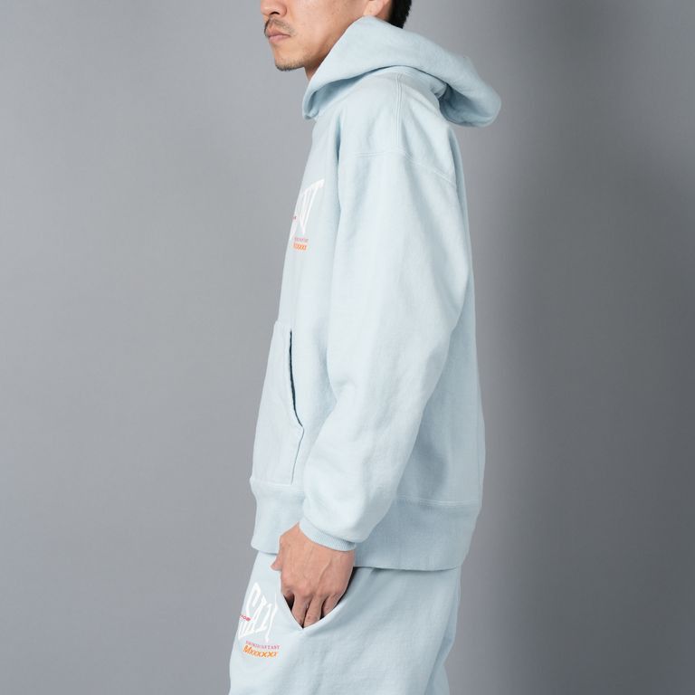 Saint Michael o1h1sh10525 Logo Hoodie in Blue Size US XXL / EU 58 / 5 - 4 Thumbnail