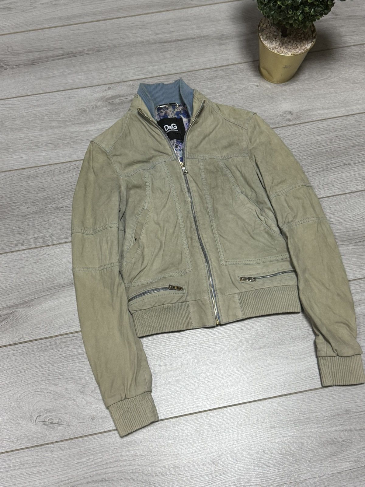 Dolce & Gabbana Dolce & Gabbana leather bomber zip jacket Size XS / US 0-2 / IT 36-38 - 4 Thumbnail