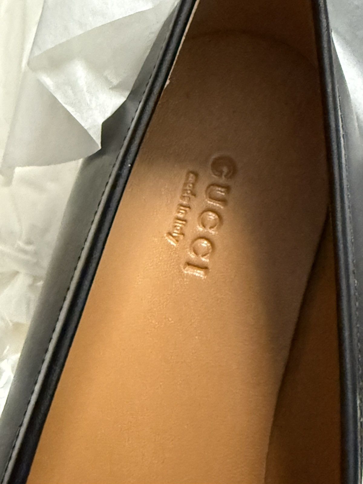 Gucci Gucci Jordaan loafers Size US 8.5 / IT 38.5 - 11 Thumbnail