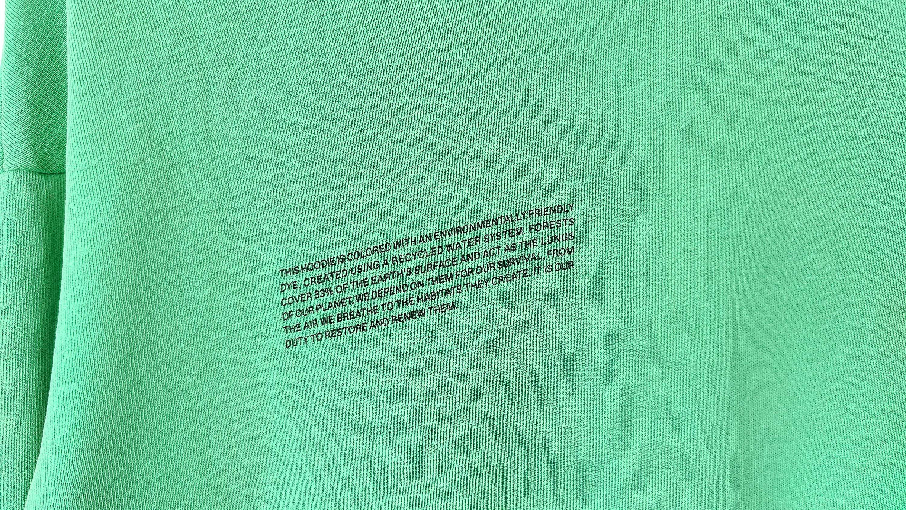 Pangaia Pangaia Classic Organic Cotton Green Sweatshirt Hoodie Size US M / EU 48-50 / 2 - 2 Thumbnail