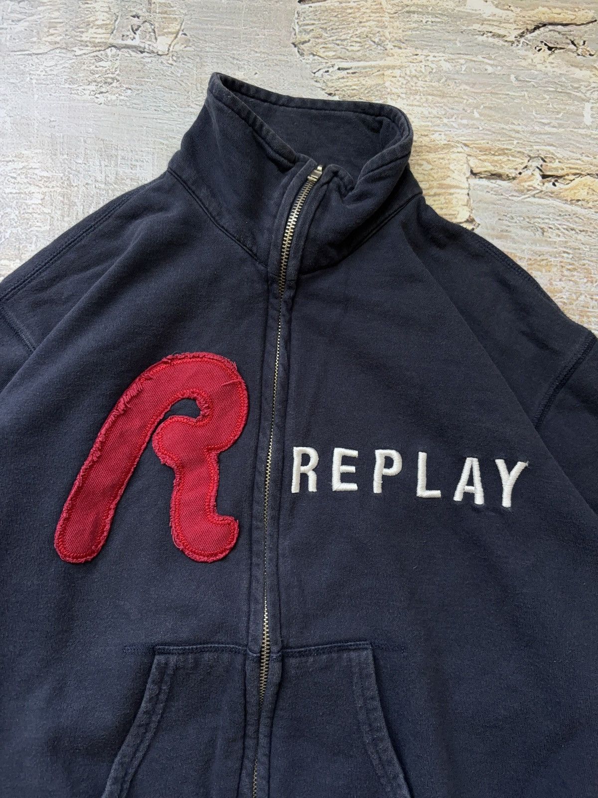 Replay × Vintage Replay vintage zip sweatshirt Size US S / EU 44-46 / 1 - 4 Thumbnail