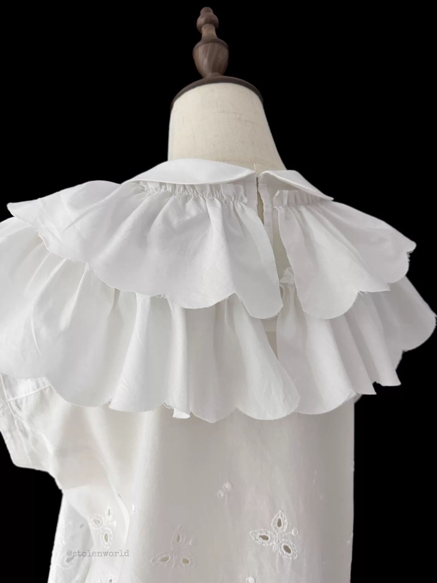 Comme des Garcons Comme des Garçons 2021SS Tricot Cotton Plisse Trim Top M Size M / US 6-8 / IT 42-44 - 8 Thumbnail