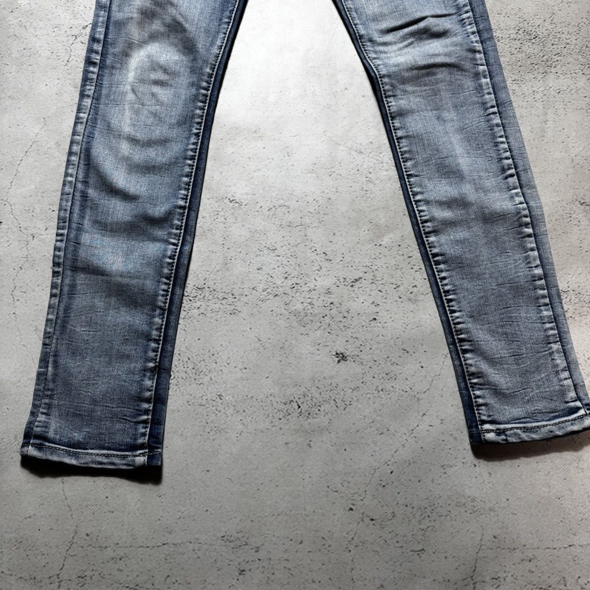 Dolce & Gabbana luxury dolce gabbana faded jeans with big logo rare Size 27" / US 4 / IT 40 - 10 Thumbnail