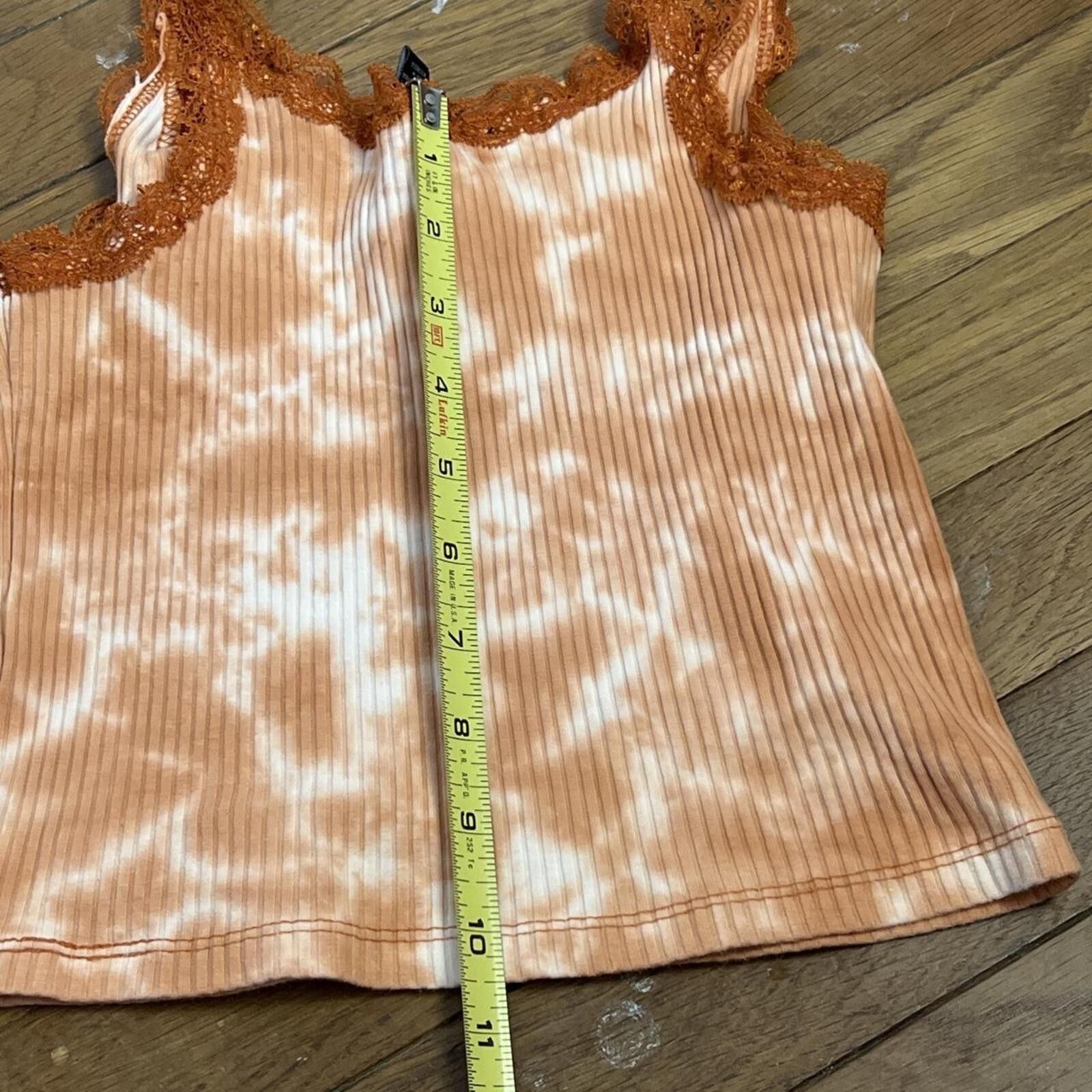 Forever 21 y2k tie dye tank top lace trim Size S / US 4 / IT 40 - 5 Thumbnail