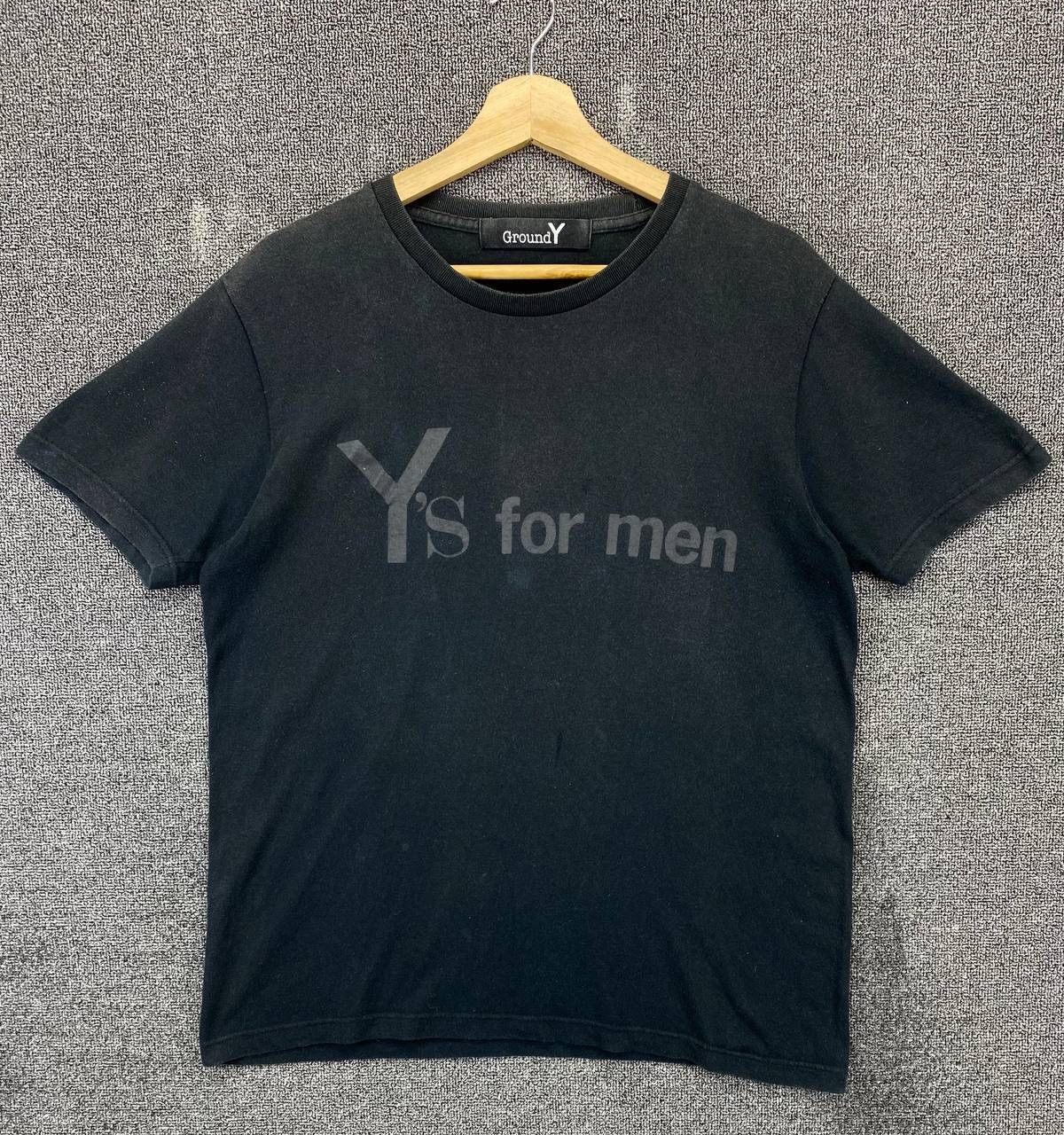 Yohji Yamamoto Vintage Yohji Yamamoto Y’s For Men Spell Out Tee T Shirts Size US M / EU 48-50 / 2 - 1 Thumbnail