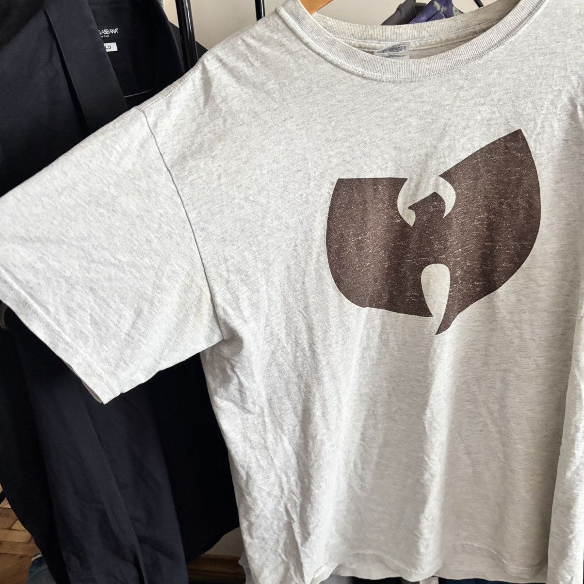 Vintage Wu-Tang Clan Logo Tee – Vintage Gildan Ultra Cotton Rap Size US L / EU 52-54 / 3 - 3 Thumbnail