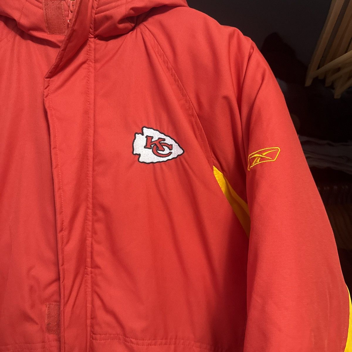 Reebok Vintage Reebok NFL Kansas City Chiefs Puffer Jacket XL Size US XL / EU 56 / 4 - 2 Thumbnail
