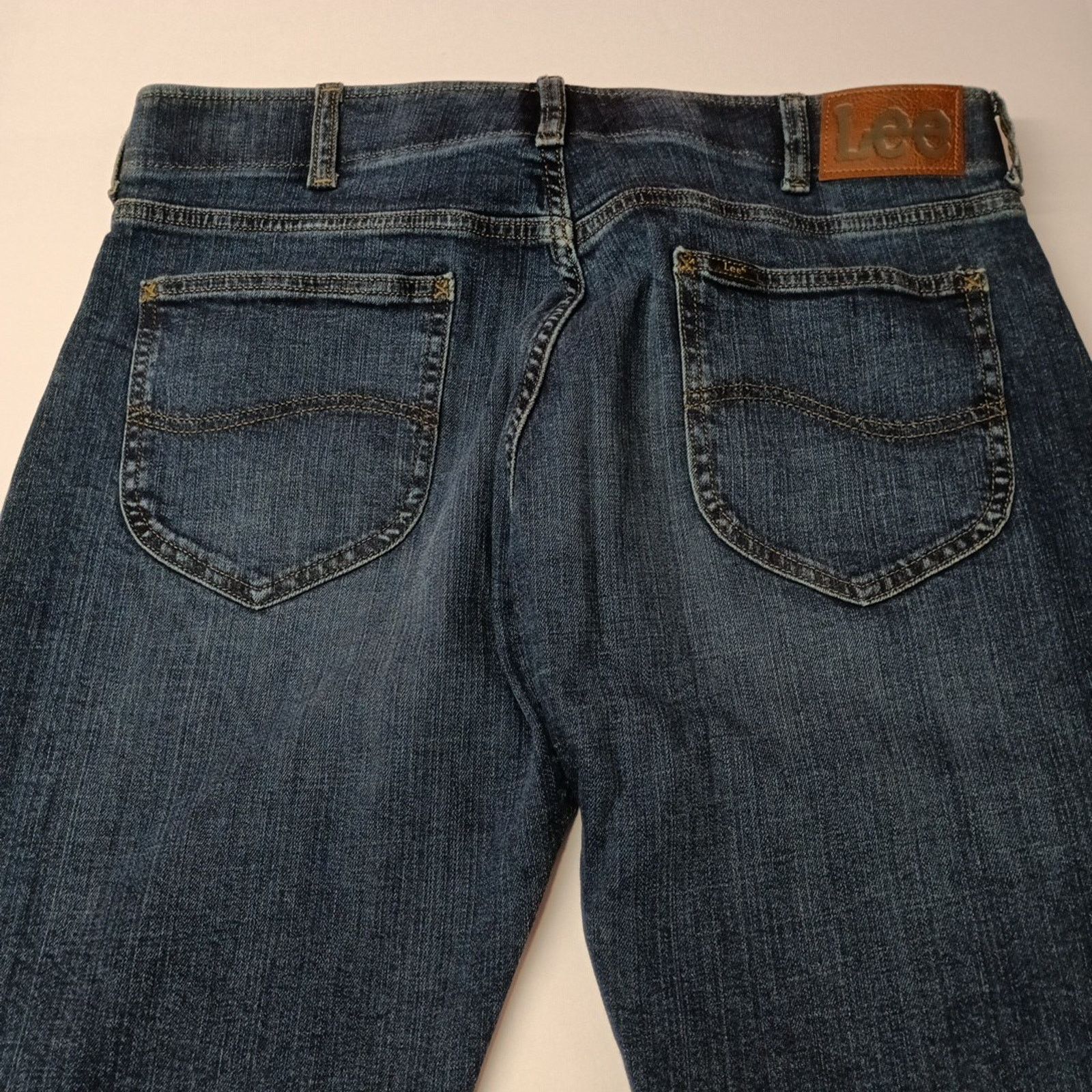Lee Lee Active Stretch Slim Straight Jeans Men's Size 36x30 Blue Size US 36 / EU 52 - 8 Thumbnail