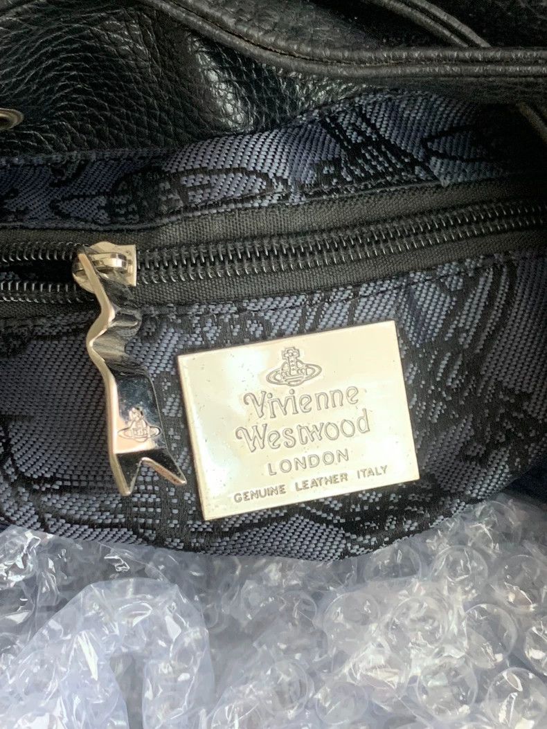 Vivienne Westwood Vivienne Westwood size os Vintage Black Silver Saturn Backp Size ONE SIZE - 6 Thumbnail