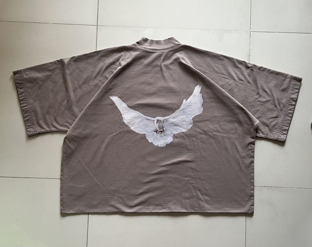 Balenciaga × Gap × Yeezy Yeezy Gap Engineered by Balenciaga Dove No Seam Tee Size US M / EU 48-50 / 2 - 2 Thumbnail