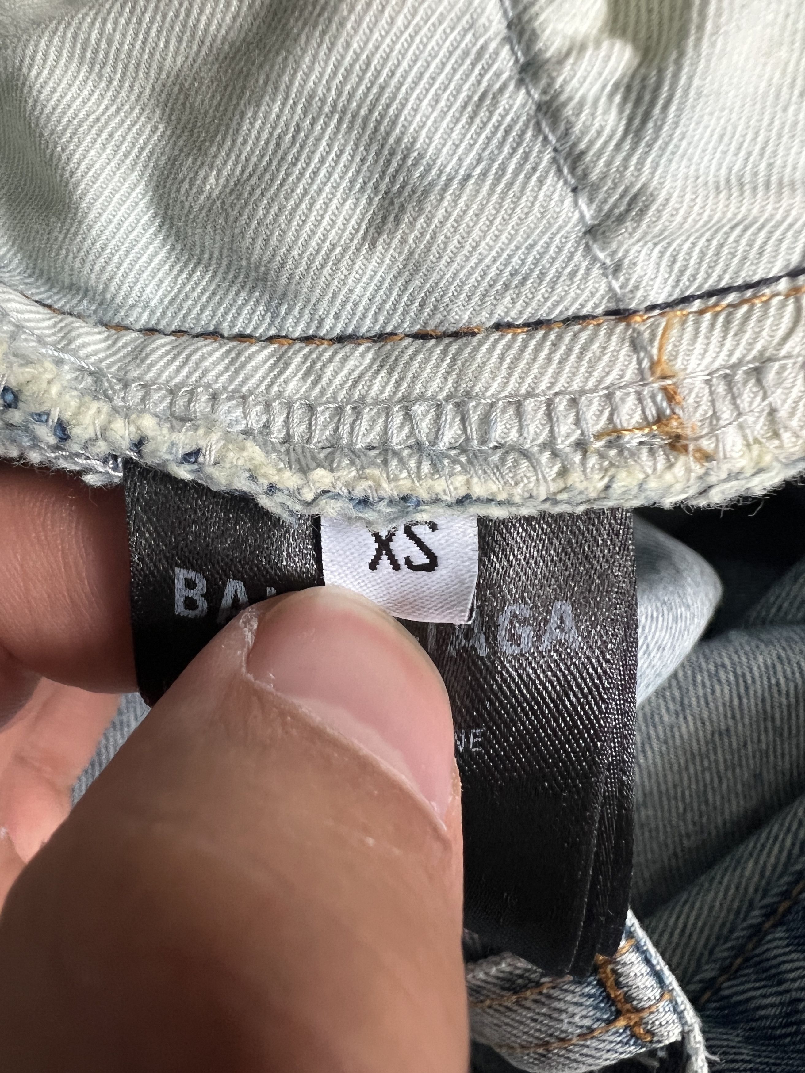 Balenciaga Balenciaga Blue Baggy Jeans Size US 30 / EU 46 - 11 Thumbnail