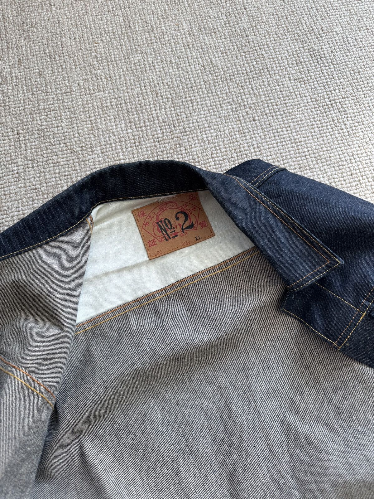 Evisu Evisu Gull Denim Jacket Size US XL / EU 56 / 4 - 7 Thumbnail