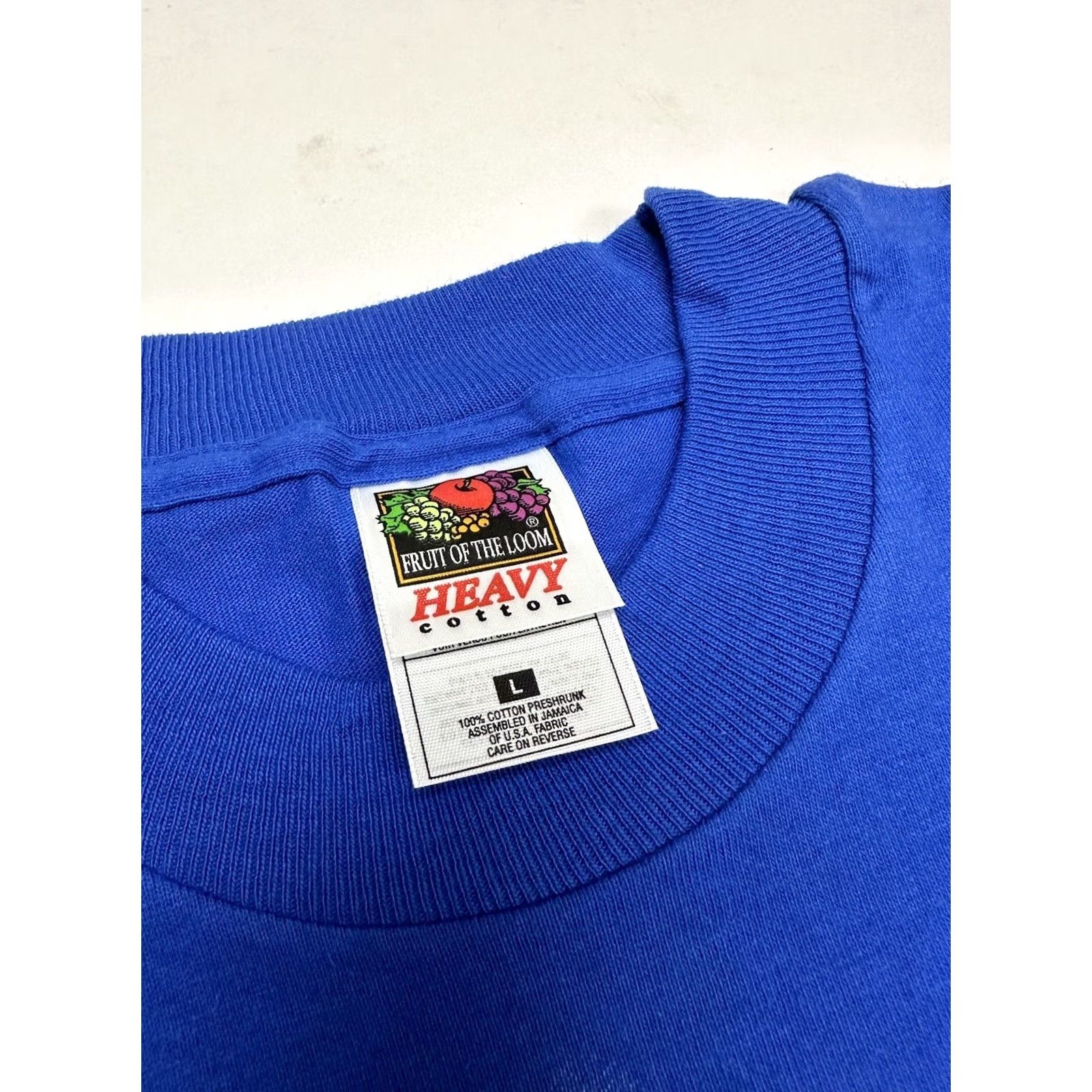 Fruit Of The Loom Vintage The Mighty Ducks D3 Disney Movie Promo 1996 Tee Large Blue Rare Hockey Size US L / EU 52-54 / 3 - 6 Thumbnail