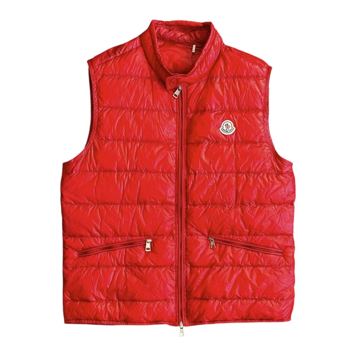 Moncler Vest Red | Grailed
