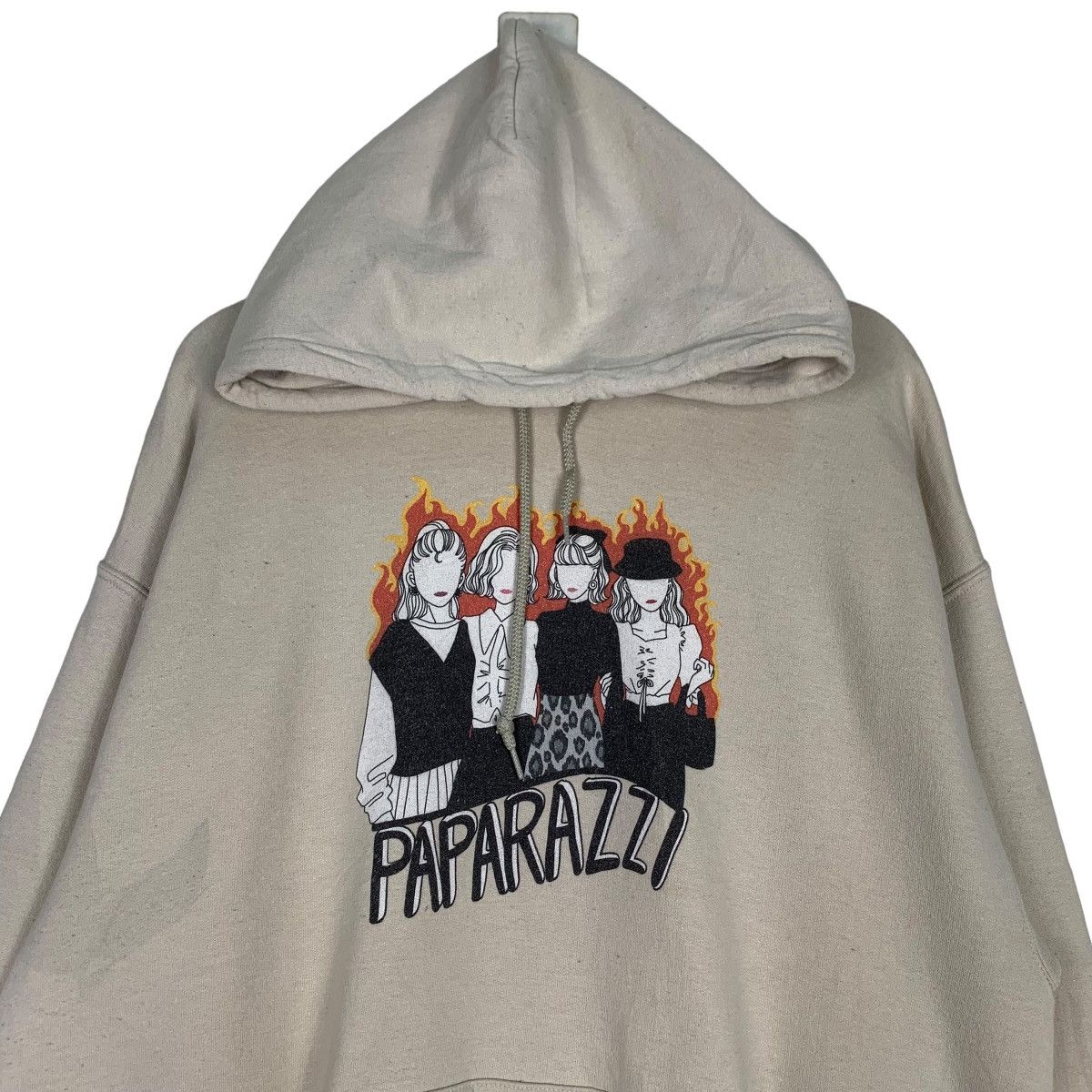 Gildan PAPARAZZI Big Logo Pullover Hoodies Sweatshirt #0746-C34 Size US L / EU 52-54 / 3 - 3 Thumbnail