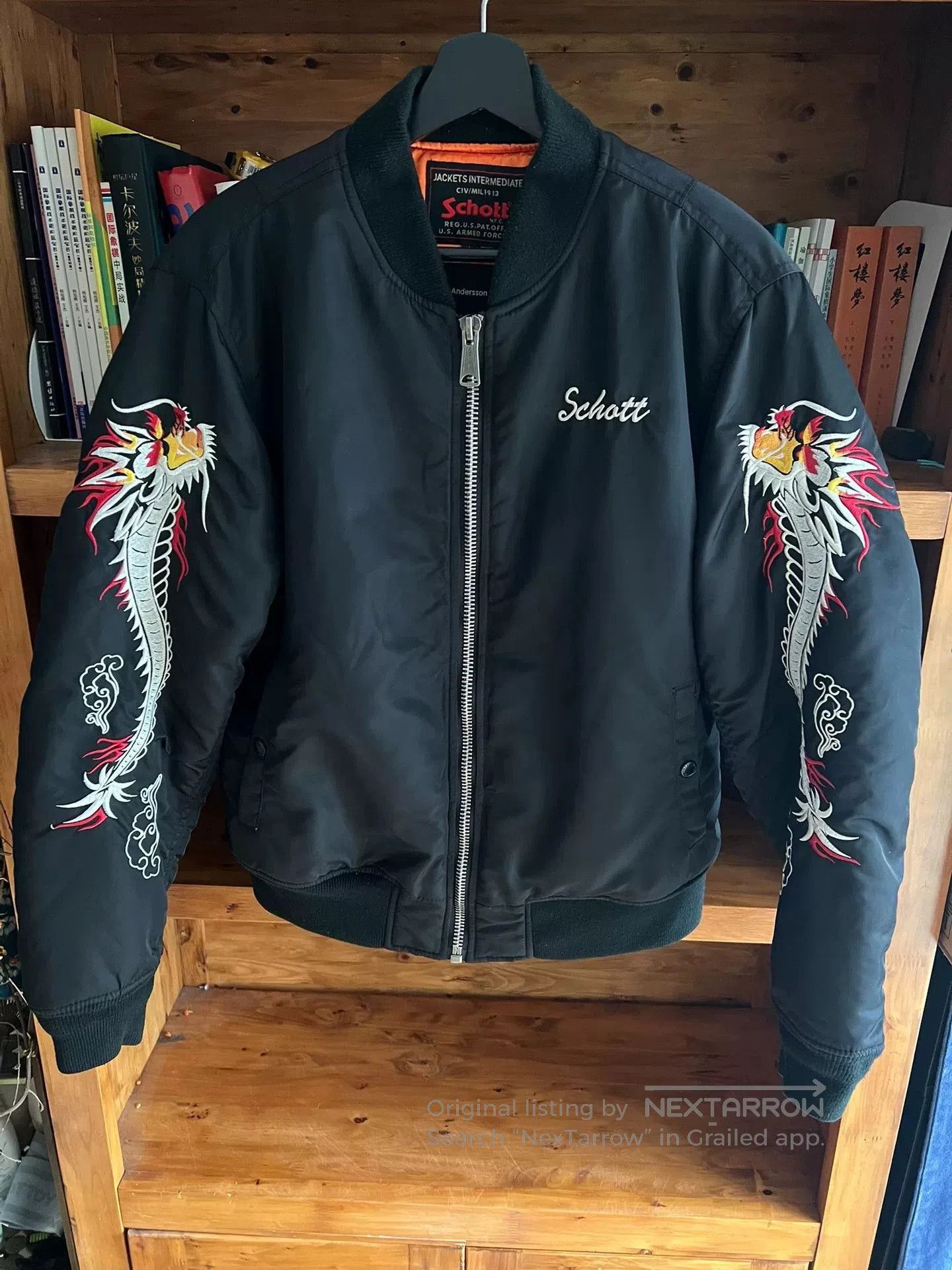 Andersson Bell schott x anderson bell black embroidered jacket. Size US L / EU 52-54 / 3 - 1 Thumbnail