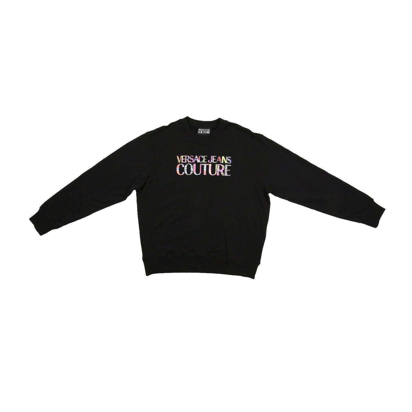 Versace Jeans Couture Versace Jeans Couture Institutional Logo Sweatshirt Black Size US XXL / EU 58 / 5 - 1 Thumbnail