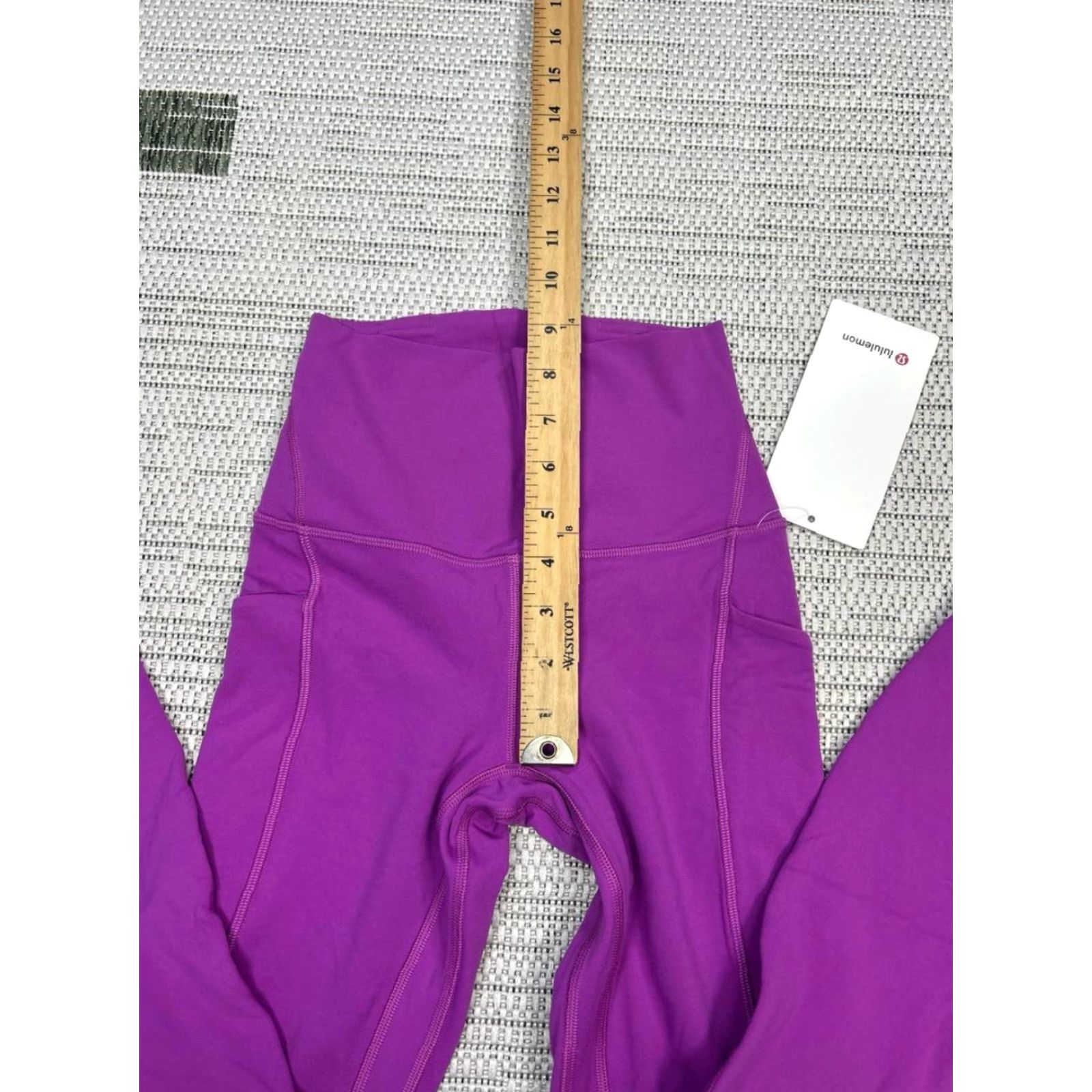 Lululemon Lululemon Align Pant Women 2 Purple Nylon Spandex Pockets Ankle Skinny Solid 24'' Inseam Athleisure Modern Size 26" / US 2 / IT 38 - 5 Thumbnail