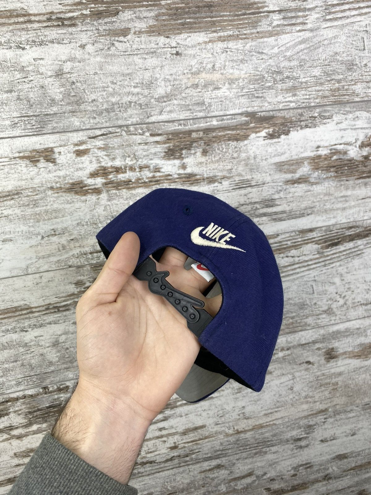 Nike × Vintage Mens Vintage Nike big logo hats cap hat y2k rare swoosh acg Size ONE SIZE - 3 Thumbnail