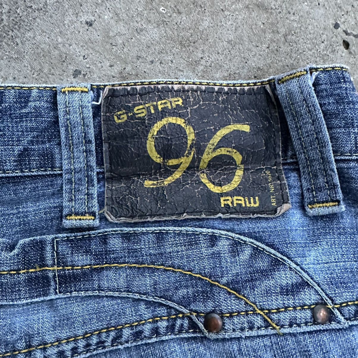 G-Star VTG Japanese G-Star Raw Jeans Double Knee W32xL34 Crazy Fit Size US 32 / EU 48 - 11 Thumbnail