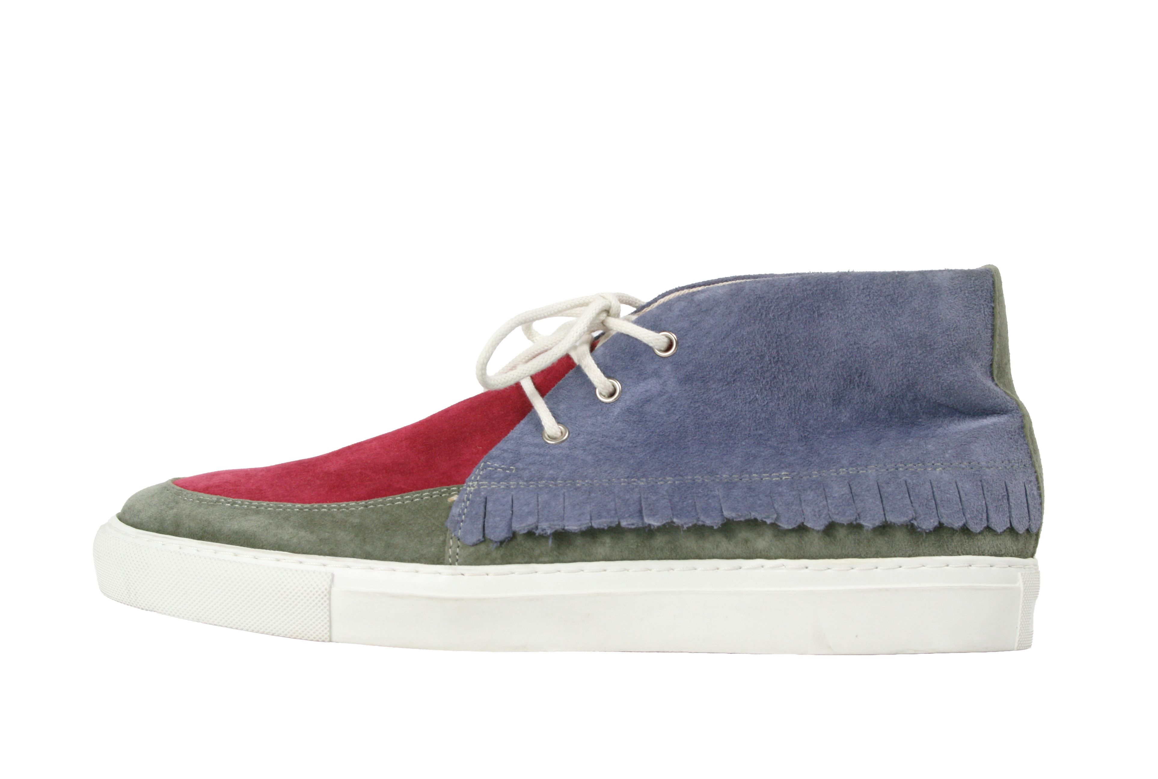 Comme des Garcons X The Generic Man 2013 Patchwork Mohawk Sneakers Size US 9.5 / EU 42-43 - 1 Thumbnail