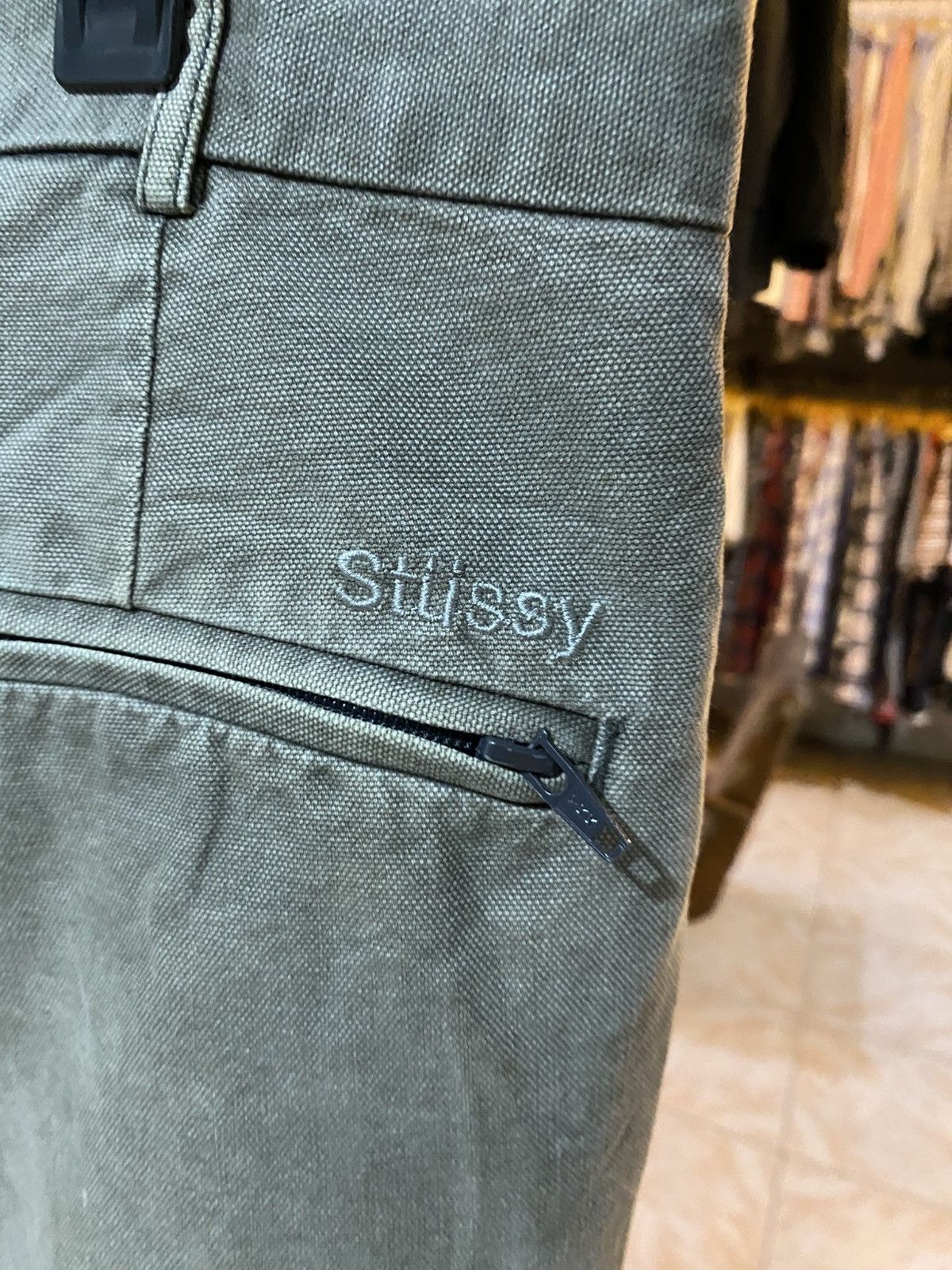 Stussy Vintage denim pants stussy Size US 33 - 5 Thumbnail