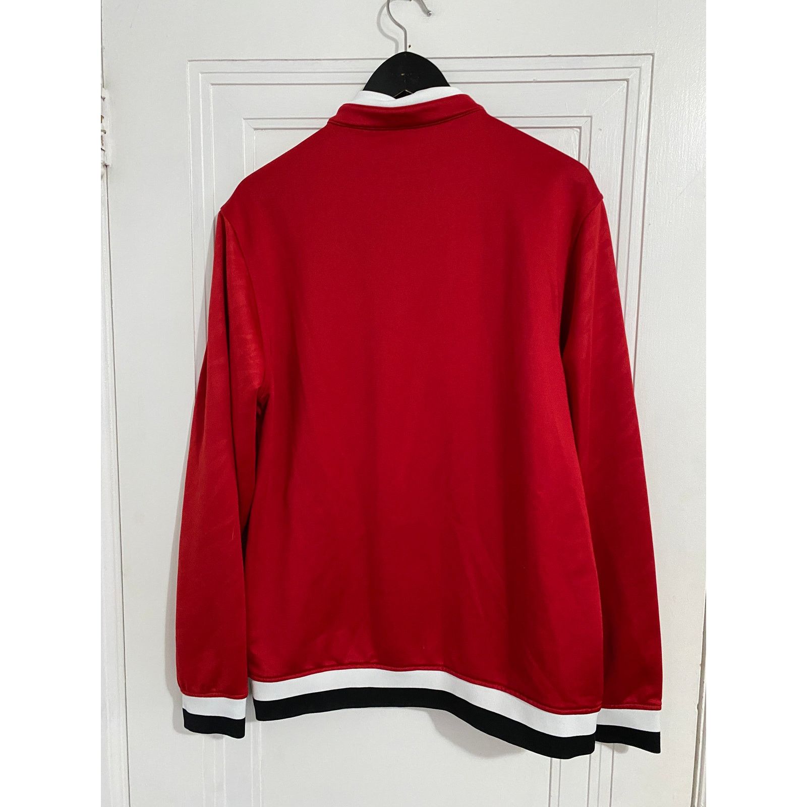 Adidas Nebraska Cornhuskers Red Full-Zip Adidas Sweatshirt Size S Size US S / EU 44-46 / 1 - 5 Thumbnail