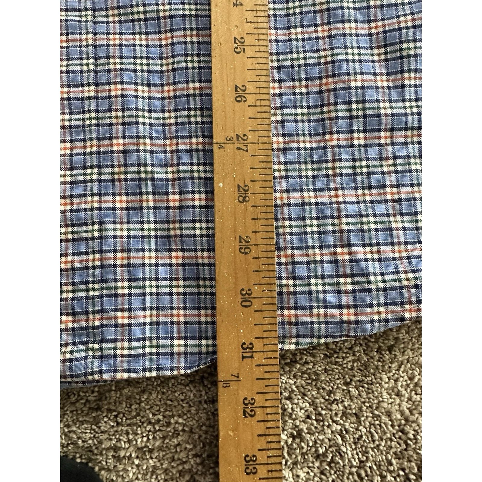 Polo Ralph Lauren Ralph Lauren Dress Shirt Mens XL Plaid Flesh Pony Size US XL / EU 56 / 4 - 6 Thumbnail