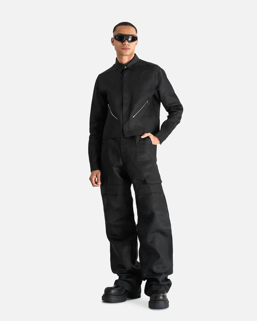 Rick Owens o1s1v1r1oon0825 Stefan Cargo Pants in Black Size US 36 / EU 52 - 4 Thumbnail